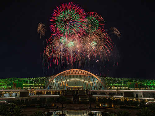 慶祝中華人員共和國成立70周年焰火晚會（昆明）