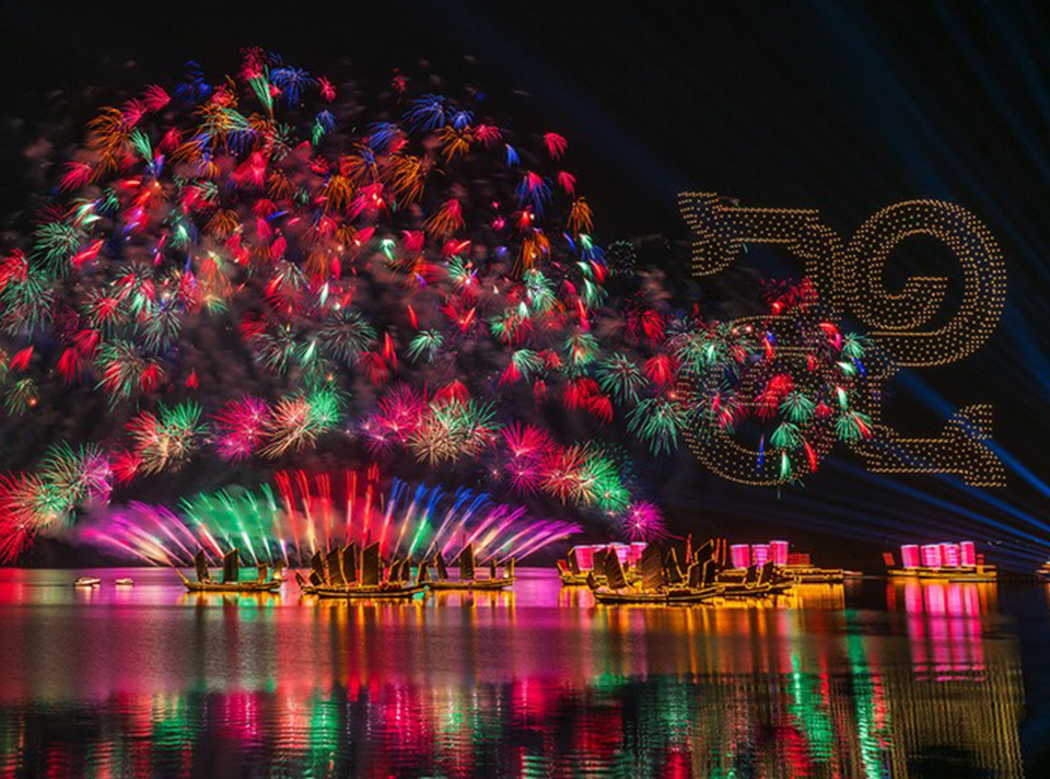 首個非遺“中國年”！瀏陽煙花閃耀央視春晚，深情獻禮全球華人！