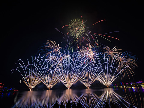 南京銀杏湖國(guó)慶黃金周焰火