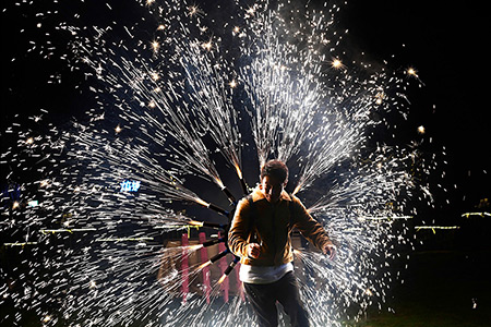 [瀏陽日報]瀏陽又上央視噠！快來打卡撒貝寧同款煙花